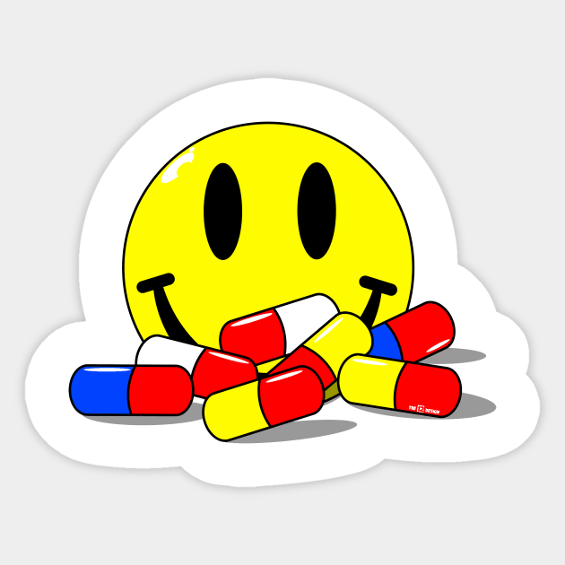 Happy Pills Sticker by the12